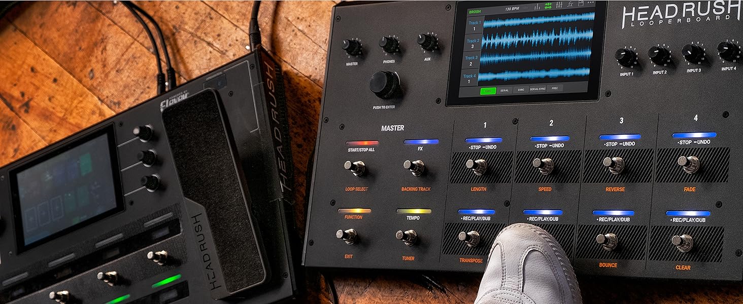 HeadRush Expression Pedal Expression Pedal for Gigboard, Pedalboard