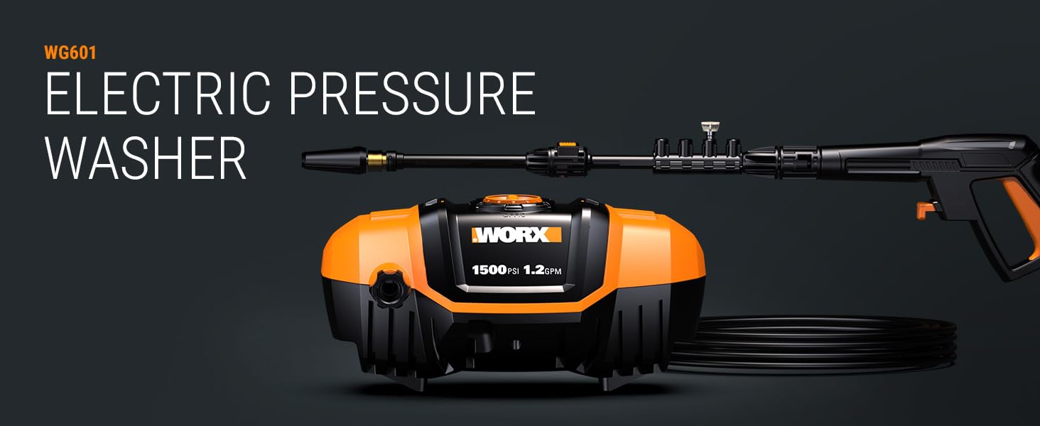 WG601 Electric Pressure Washer