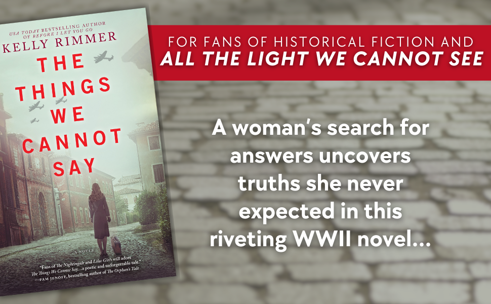 For fans of historical fiction and All the Light We Cannot See