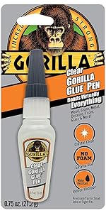 Amazon Com Gorilla Super Glue Gel Two 3 Gram Tubes Clear Pack Of 2 Home Improvement