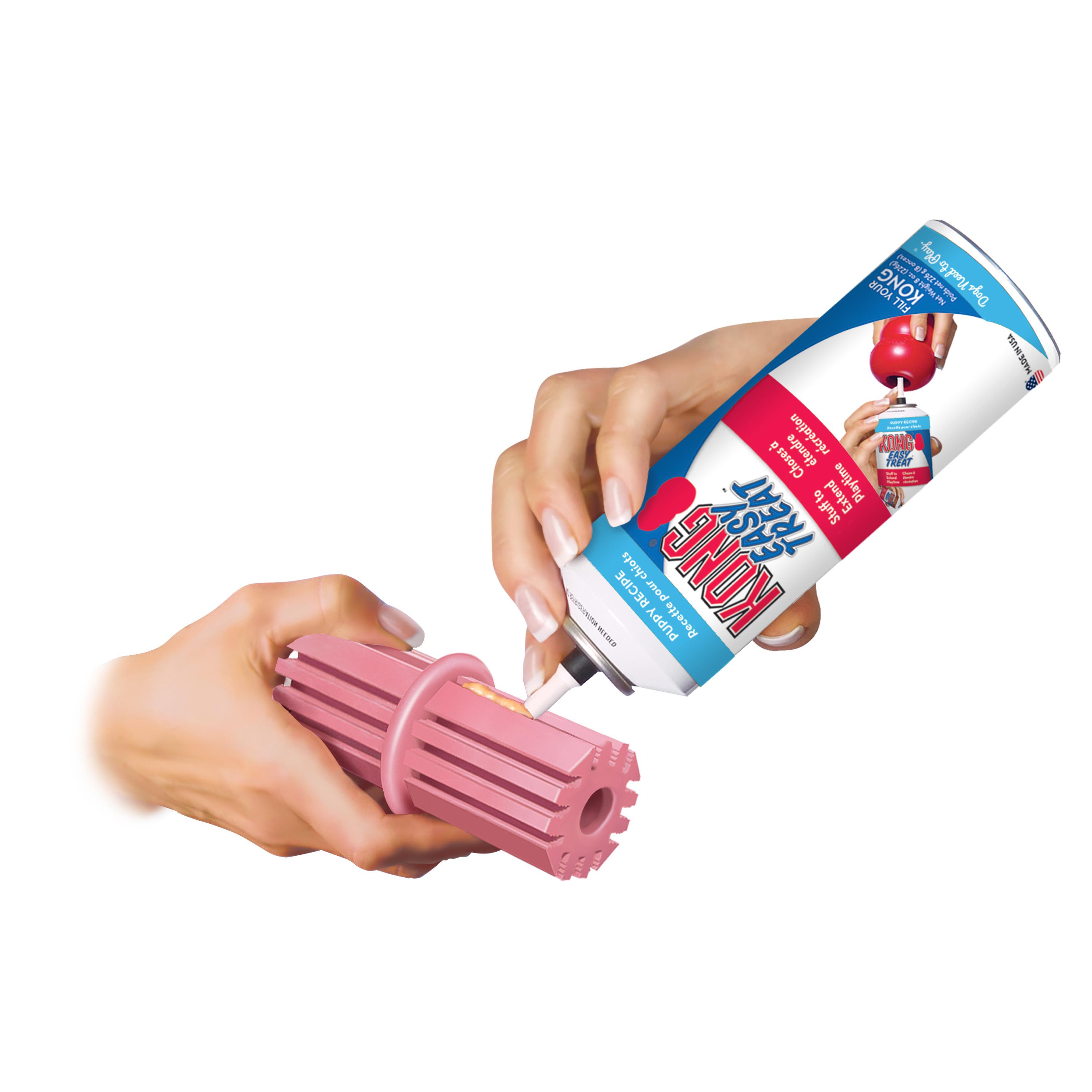 Kong Puppy Teething Stick Dog Toy, Medium, Assorted Pink/Blue Amazon