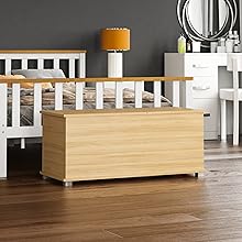 Vida Designs Leon Storage Ottoman