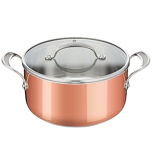 Tefal by Jamie Oliver E49022 Premium Triply Casserole en cuivre | 16 cm | Construction triple couche : acier inoxydable, 39c17796 Dc19 475e 95a5 100288f13a8f. CR0,0,900,900 PT0 SX300