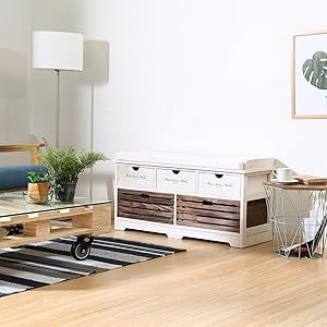 アンティーク調 木製家具◾️象嵌デザイン ベンチチェスト 収納 ベンチ 椅子 イス 不二貿易 ベンチ 幅90cm 収納 アンティーク調 木製 桐 チェスト