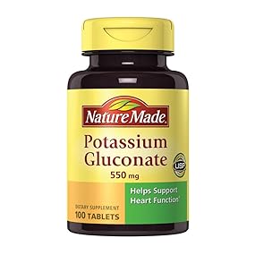 Nature Made Potassium Gluconate 550 mg