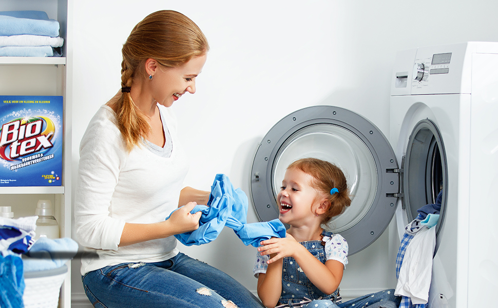 Biotex Washing powder Prewash and Washing power amplifier for white wax