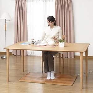 *値下げ！良品お薦め*日本製ホット テーブルマット 楽天市場】ホットテーブルマット 床暖房 60×110cm 防水 抗菌
