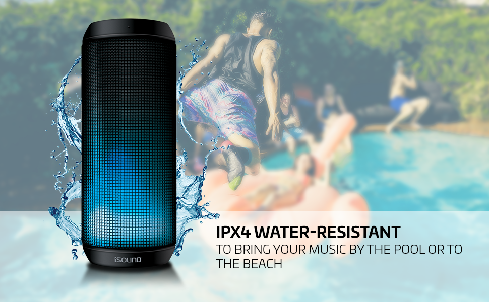 isound wireless bluetooth speaker
