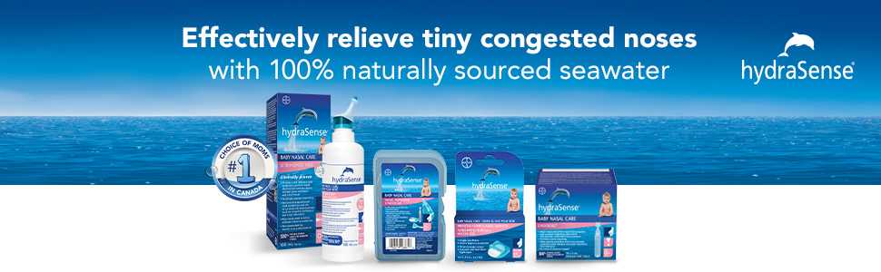 #1 Choice of Moms in Canada to clear tiny congested noses