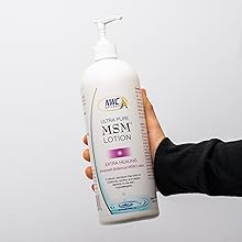 Smooth, all Natural MSM Body Lotion