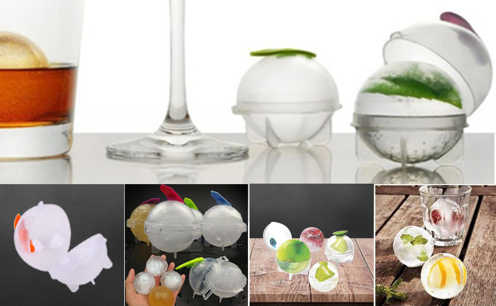 Buy EZ Life Ice Balls Maker1 Big Set 4Pcs & 1 Small Set 4Pcs