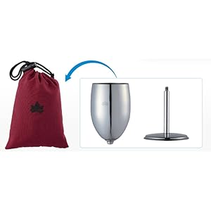 Amazon.co.jp: ロゴス ステンレスワイングラス 81285112