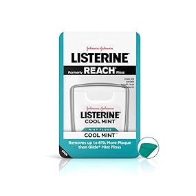 LISTERINE ULTRACLEAN Floss, Mint, 55 Yards