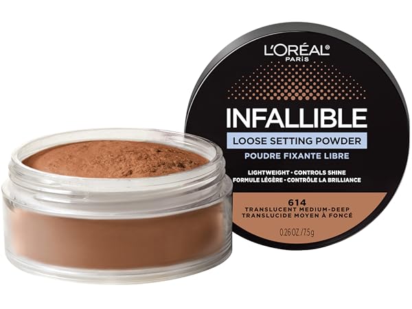 loose makeup setting powder, tinted setting powder, face powder