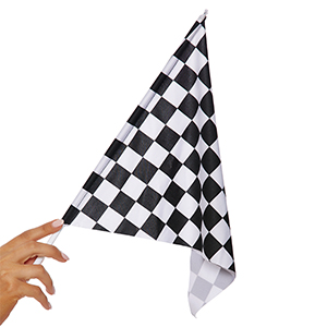 Checkered Flag Black 