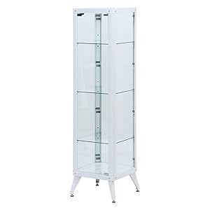 不二貿易 コレクションケース フィギュアケース 4段 160cm ホワイト Amazon｜不二貿易 コレクションケース フィギュアケース 4段 幅