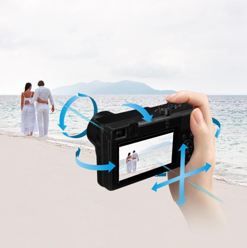 PANASONIC LUMIX ZS50 Camera, 30X LEICA DC VarioELMAR Lens