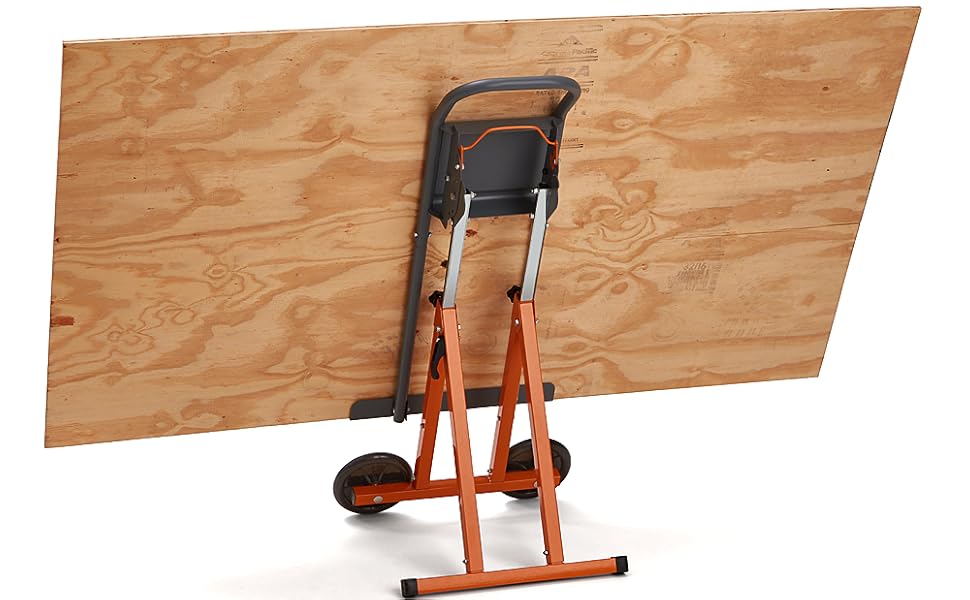 BORA Next Gen Panel Carrier, Panel Dolly and Table Saw Feed Stand That