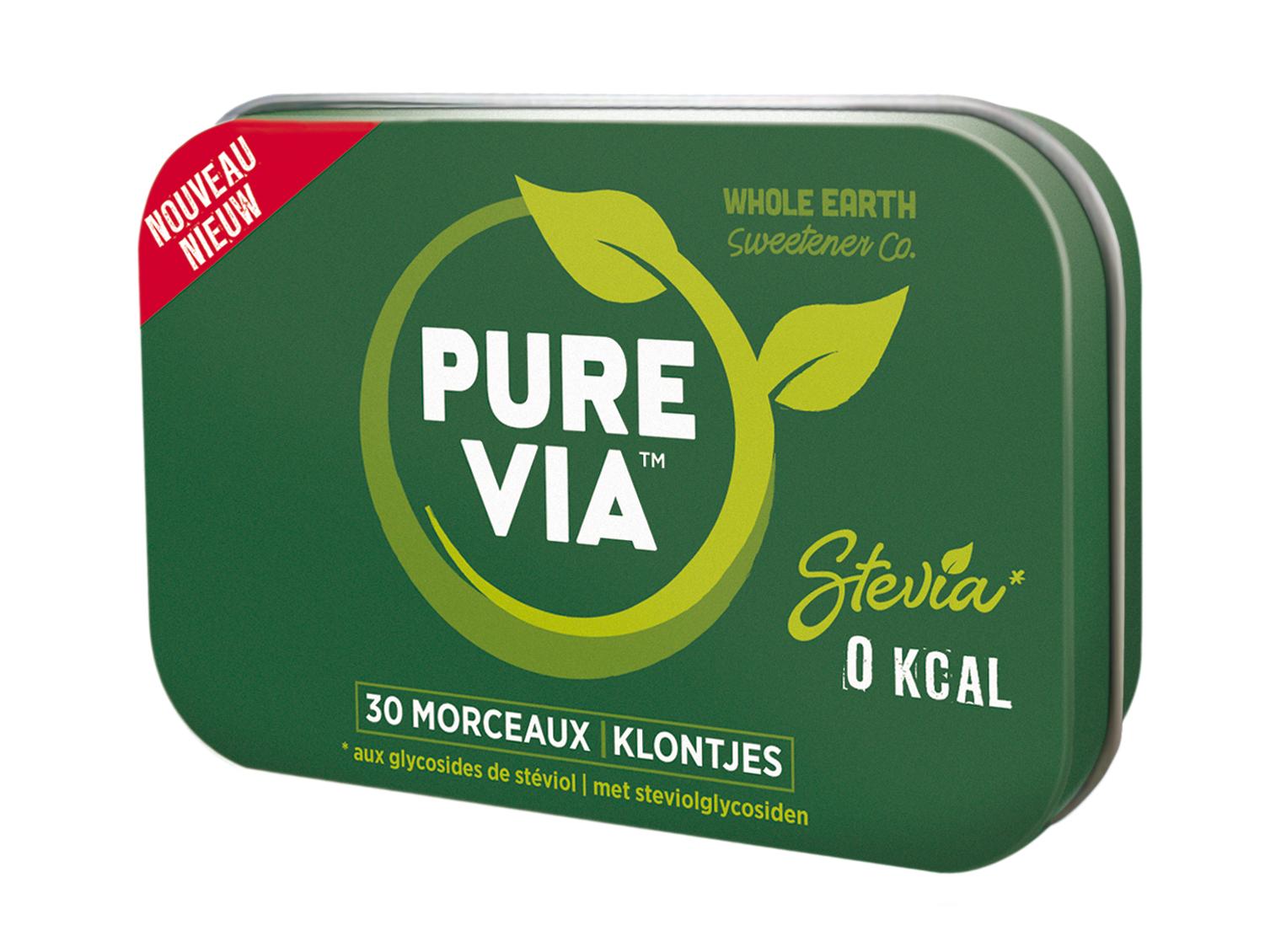 PURE VIA Boîte 40 sticks Stevia Zéro Calorie Amazon.fr Epicerie