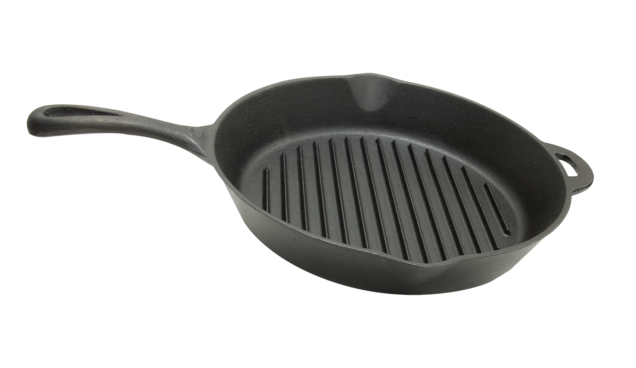 Camp Chef 12" Seasoned Cast Iron Skillet with Ribs Grill