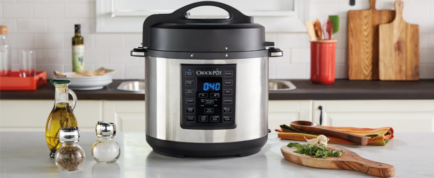 Crockpot Express MultiCooker 5.6 lt, Adatta fino a 6 Persone