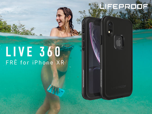 LIFEPROOF fre for iPhone XR／Black Amazon.com: OtterBox FRĒ Series Waterproof Case with MagSafe