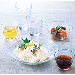 Amazon.co.jp: みなも 麺皿 3個セット P-37305-JAN : ホーム