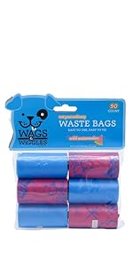 Wags & Wiggles, Dogs, Waste Management, Doggo, Bags, Poop bags, Dispenser, Scented