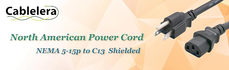 5-15P to C13 Shielded