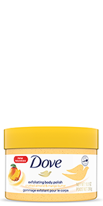 Dove Exfoliating Body Polish Crushed Almond and Mango Butter