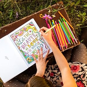 Amazon.com: Create Magic: A Coloring Book by Katie Daisy for Adults and