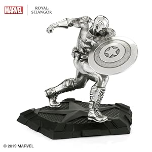 キャプテン・アメリカ marvel  SELANGOR MARVEL】Royal Selangor キャプテンアメリカフィギュア 限定版