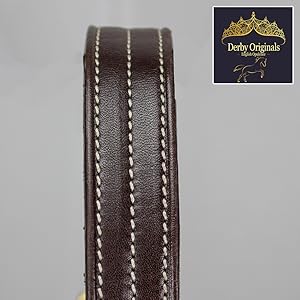 Use leather close up