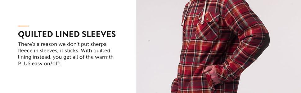 Quilted Lined Sleeves