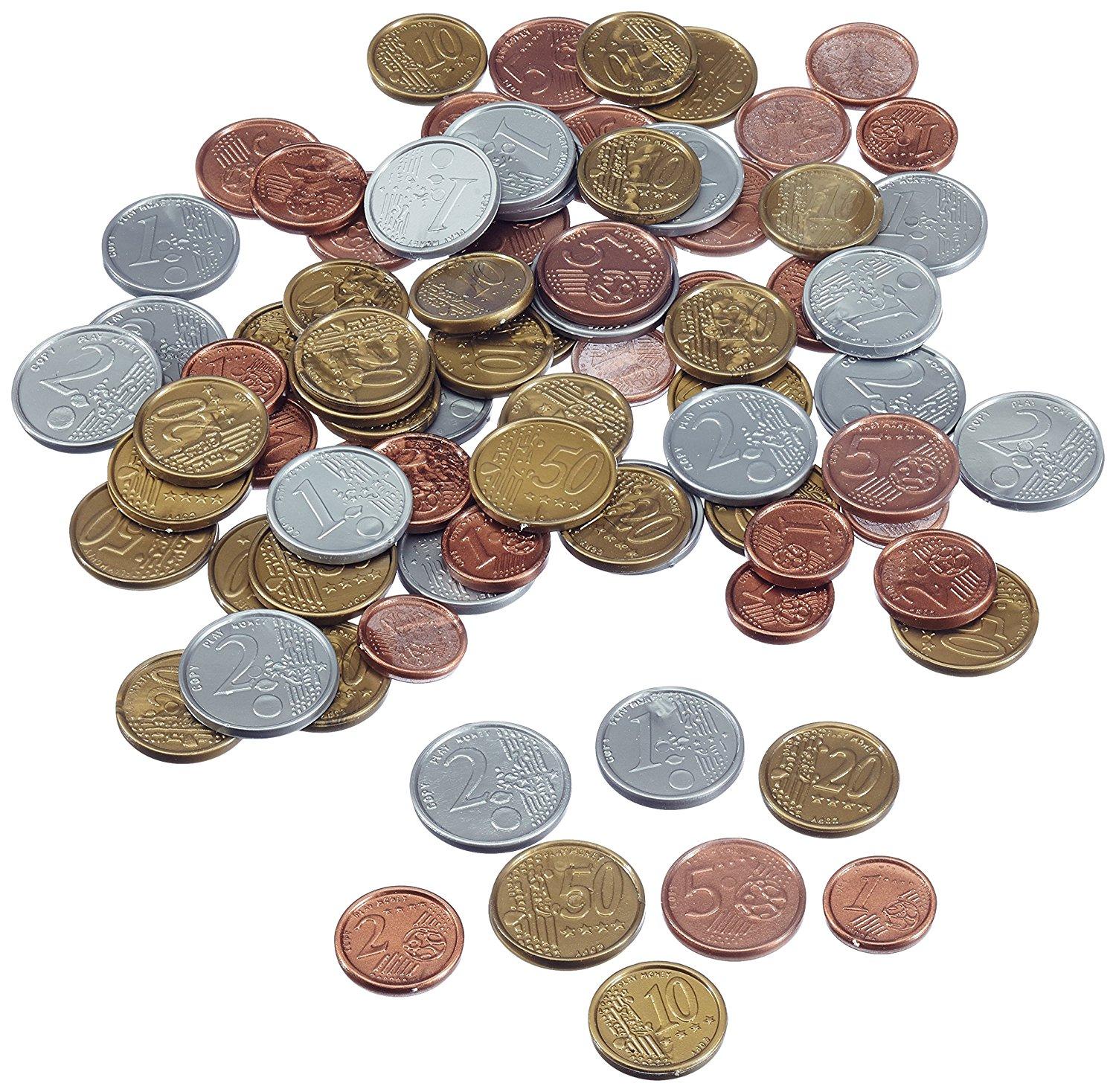 Noris 606521012 606521012-Euro Spielgeld Münzen: Amazon.de: Spielzeug