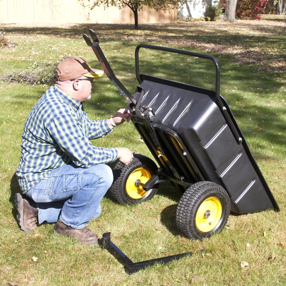 Polar Trailer 10539 LG 600 Hybrid, 71" x 33" x 33" Lawn