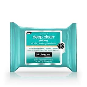 NEUTROGENA Deep Clean Purifying Micellar Cleansing Towelette 25ct