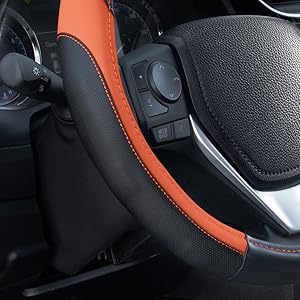 motor trend steering wheel cover for men