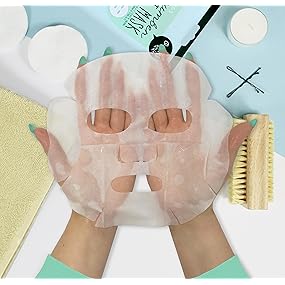 cucumber face mask; cucumber eye pads