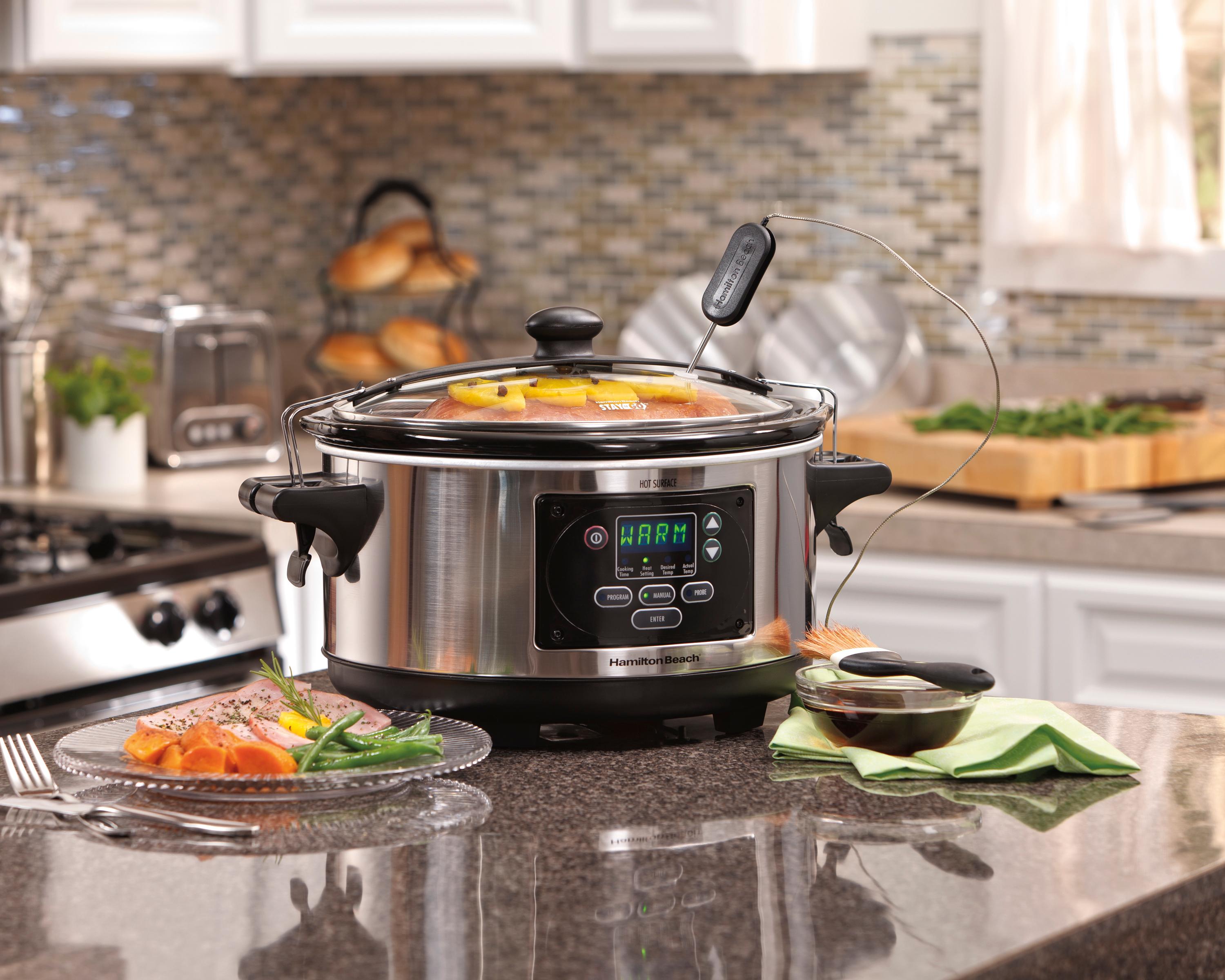 Hamilton Beach 6Quart Slow Cooker, Programmable, Set