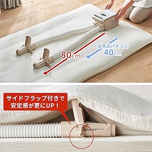 アイリスオーヤマ - ふとん乾燥機 ハイパワーツインノズル ゴールド KFK-401 Amazon.co.jp: ふとん乾燥機 ハイパワーツインノズル ゴールド