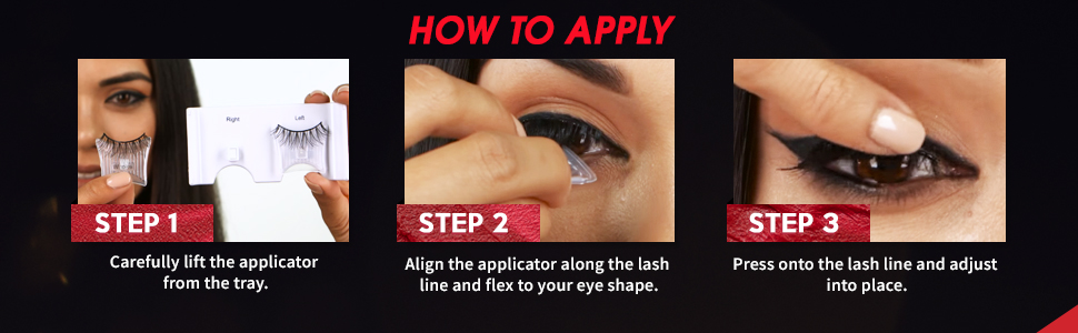 Ardell Press On Lash Adhesive Wispies, 4 Pack