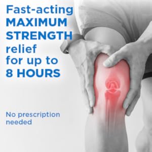 fast-acting maximum strength relief for up to 8 hours