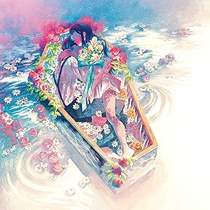 汽車に乗ってアクリル画原画