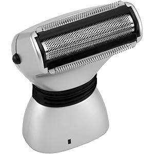 New Back Hair Shaver Complete Foil Attachment Head, Shock Absorber Flexing Neck for Smooth Shaving