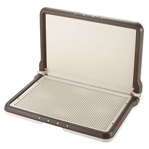 Amazon | リッチェル しつけ用ステップ L型トレー ワイド ダーク