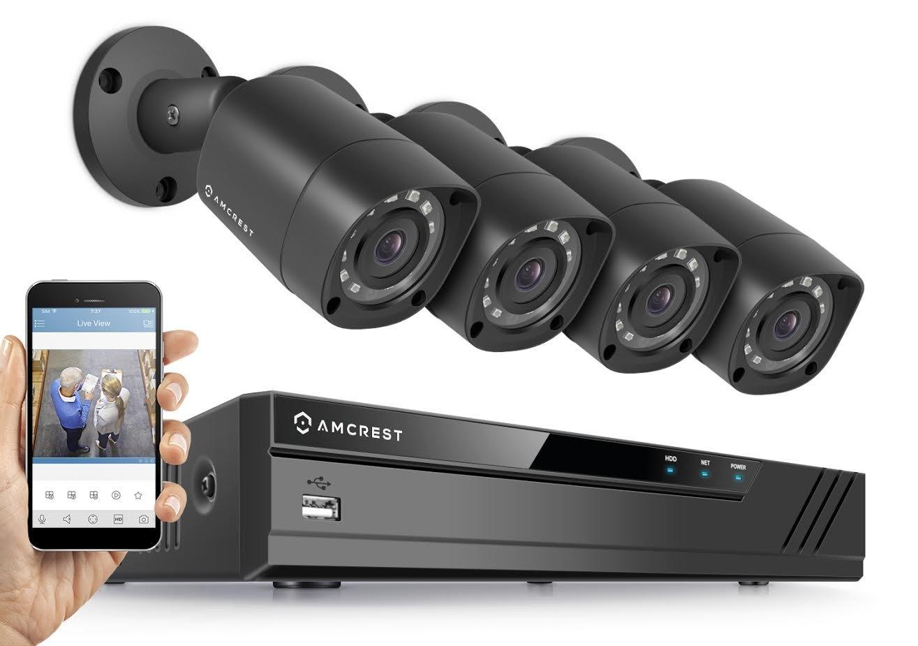 Amazon.com : Amcrest HD 1080P-Lite 4CH Video Security