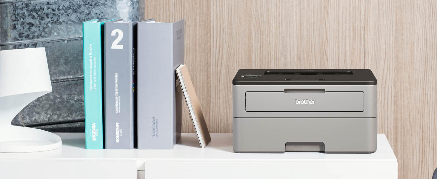 Brother HLL2350DW Mono Laser Printer Single Function, Wireless/USB 2