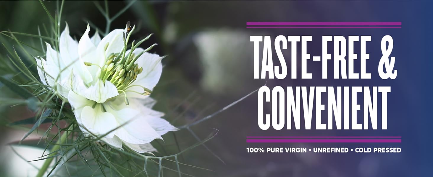 Taste Free and convenient. 100% pure virgin unrefined cold pressed