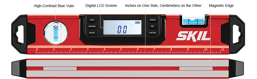 SKIL 12" Digital Level - Precise Angle Measurement -16